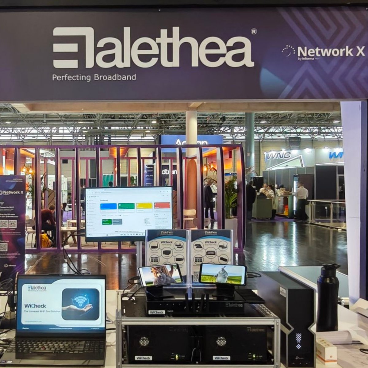 AletheaComm's tweet photo. Day 1 at #NetworkX2026! ๐ฆ๐น
Meet @AletheaComm in Vienna to explore how #WiCheck helps uncover hidden #WiFi7 performance issues through controlled stress testing and repeatable validation.
๐ Pod 4, VIECON
Know more: https://t.co/N5Cb9NxKky
#WiFiTesting #MLO #AletheaTech https://t.co/0gdcoHNnBo
