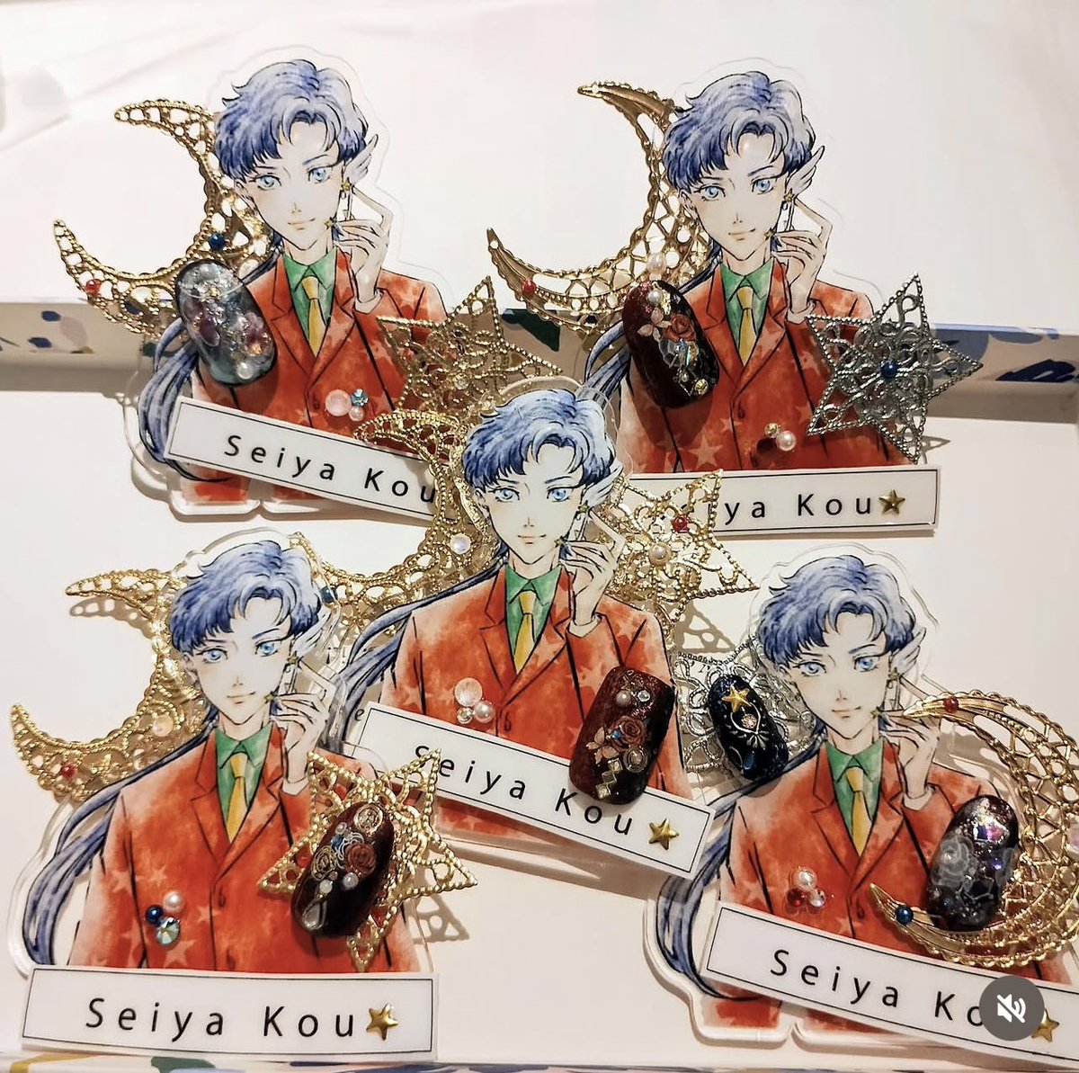 mimi_em3's tweet photo. BOOTHは16日まで！
#スリーライツ の #アクリルアートバッチ 
https://t.co/DWV1gDPWf5

#セーラームーン
#星野
#夜天
#大気
#スターライツ https://t.co/Gs55lxgOcD