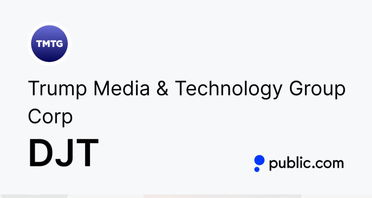 LoganCarter962's tweet photo. Trump Media & Technology Group (NASDAQ: DJT) has recently seen relatively flat stock performance, hovering around $7 per share with a market capitalization of approximately $120 million. Having previously significantly reduced its Bitcoin holdings, the company continues to focus on its Truth Social platform and related media operations.

Trading volume and volatility remain defining characteristics of the stock, which is driven more by political developments and social media sentiment than by traditional fundamentals.

Stocks in the social and alternative media sectors are closely tracking broader tech market sentiment and advertising trends. Inflation data and Federal Reserve commentary released today will impact all risk assets, while the banking earnings season continues to yield mixed signals regarding economic resilience.

#DJT #TrumpMedia #TruthSocial #MediaStocks #PoliticalStocks #Volatility #SocialMedia