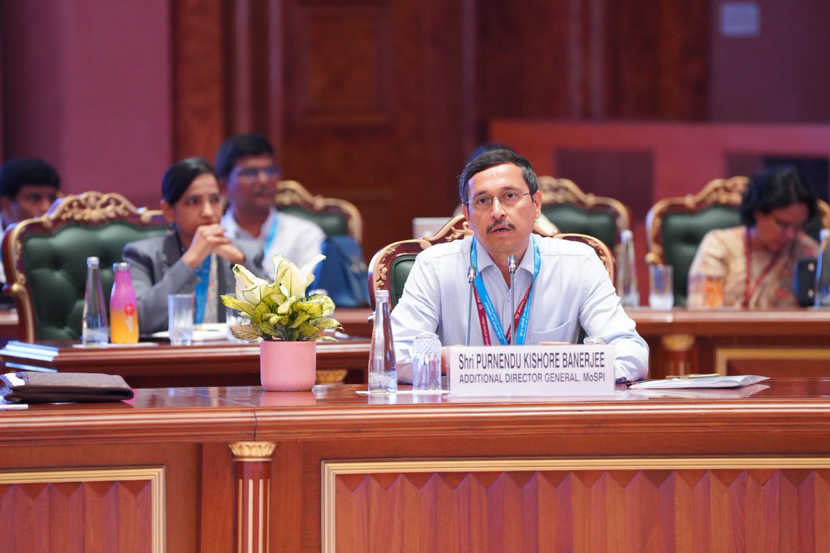 GoIStats's tweet photo. The Ministry of Statistics and Programme Implementation (MoSPI) held a dedicated session on Data Harmonisation and Governance during the Conference of State Planning, Finance and IT Secretaries on 13 October 2026 at Bharat Mandapam, New Delhi.

Chaired by Dr. Manoj Govil, Secretary (Coordination), Cabinet Secretariat, Government of India, the session focused on strengthening data harmonisation and governance through improved data sharing, interoperability and state-level initiatives.

#MoSPI #OfficialStatistics #DataGovernance #DataHarmonisation #NDAP #KUTUMBA #DigitalGovernance #GovernmentOfIndia

@Rao_InderjitS @_saurabhgarg @PIB_India @PibMospi @mygovindia @NITIAayog