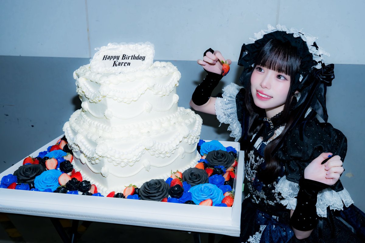 iLiFE_karen's tweet photo. 今年は真っ白ショートケーキ🎂🤍
美味しくいただきました♡

#空詩かれん生誕祭2026 https://t.co/rU0seqmtjd