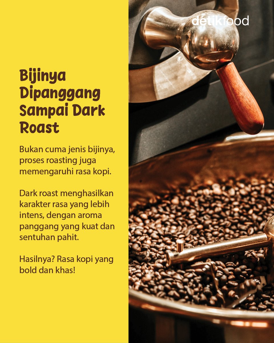 detikfood's tweet photo. Tim kopi pahit dan pekat, merapat! ☕🔥

Pernah penasaran kenapa kopi Vietnam punya rasa yang kuat banget? Ternyata, ada rahasianya lho, detikers! 👀 https://t.co/MYxkPWgz7w