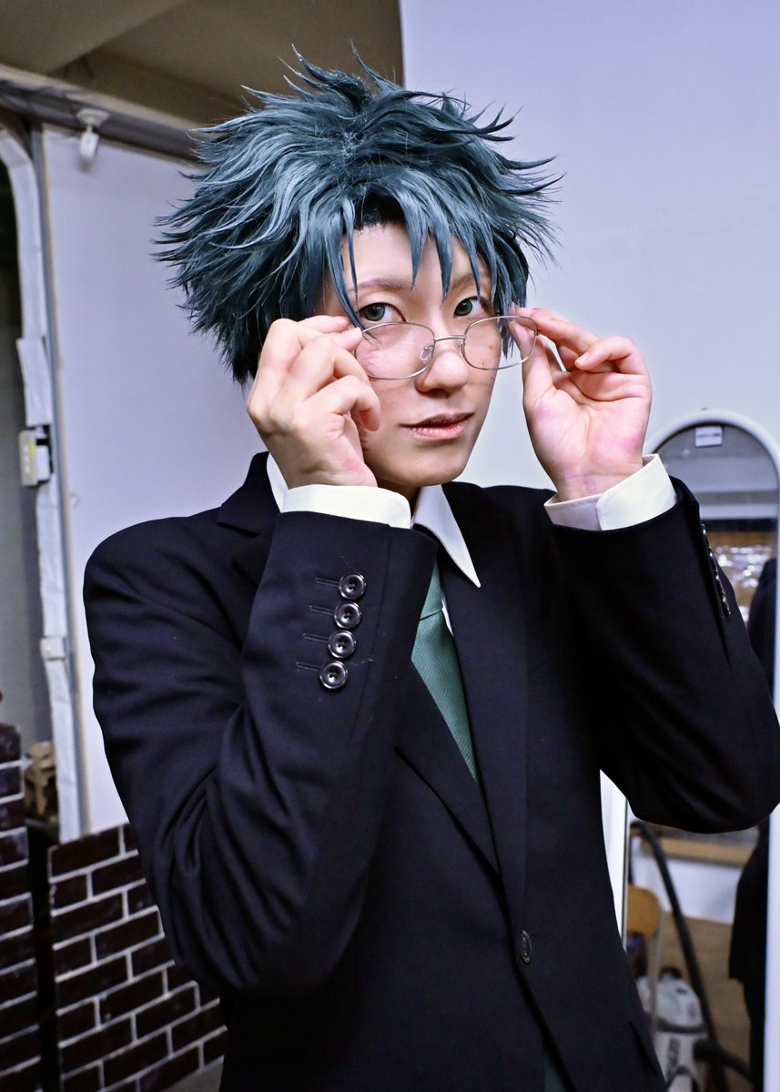 anco_3510's tweet photo. 【cos】 ※捏造（眼鏡） ※オフショ

似合ってる？

photo:小野（@asyu_109 ） https://t.co/HaFKGKeO8p