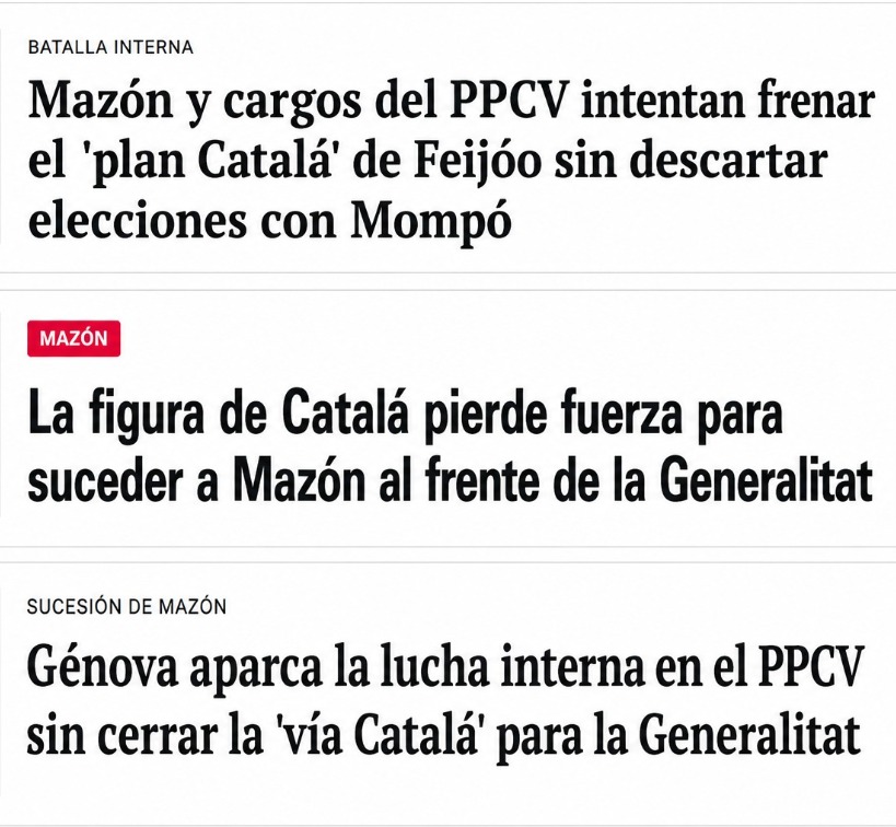 Alessio_CL's tweet photo. Em sorprén que algú de l'entorn de Catalá puga intentar comparar l'amor per València i l'interés per ser alcaldessa, de Pilar Bernabé.

Catalá es va empadronar de rebot, pensa a tota hora a anar-se'n de presidenta de la Generalitat...de veritat, han de tapar-se. https://t.co/zGncHdx9sj