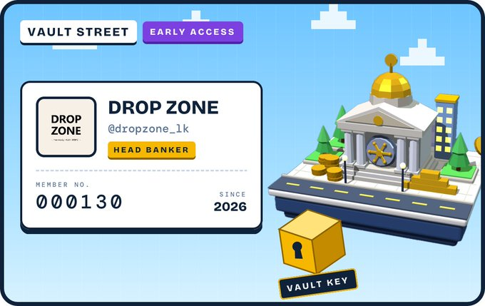 dropzone_lk's tweet photo. @VaultStreet_rh We're Early 😍 https://t.co/vmTZ1YjmOf