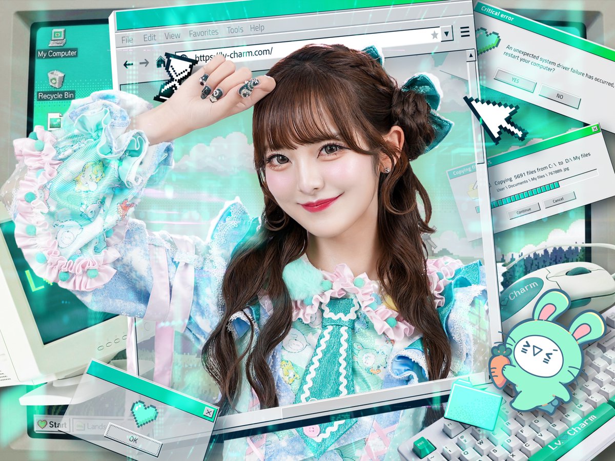 lvcharmofficial's tweet photo. ⚠️ 7件目のUeki Mimiを復元しました。

【 USER DATA 07 / 09 】🔓

植木美々： @lvcharmmimi 
担当カラー：ミントグリーン💚

《みみへの好き、アップデートして？♡》

▰▱▰▱▰▱▰▱▰▱▰▱▰▱▰▱▰▱▰▱

このポストが【300RP達成】で
次のユーザーデータを1件復元します。
🔒

NEXT USER DATA…
▰▰▰▰▰▰▰▱▱  loading…

#レベルチャーム #レベチャ #れべちゃ
