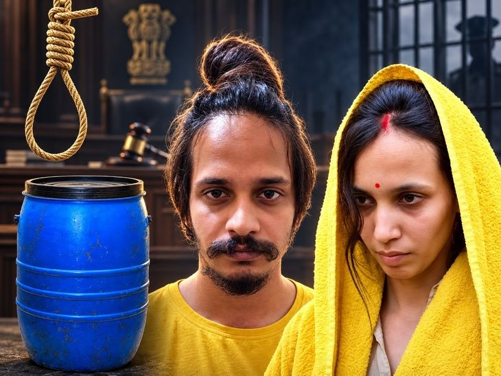 RishabhReports's tweet photo. DEATH PENALTY FOR MUSKAN &amp; SAHIL! Court Delivers Verdict in Meerut’s Shocking Blue Drum Murder Case

#Bluedrumcase #meerut #MuskanSahil https://t.co/J8APVNz03A