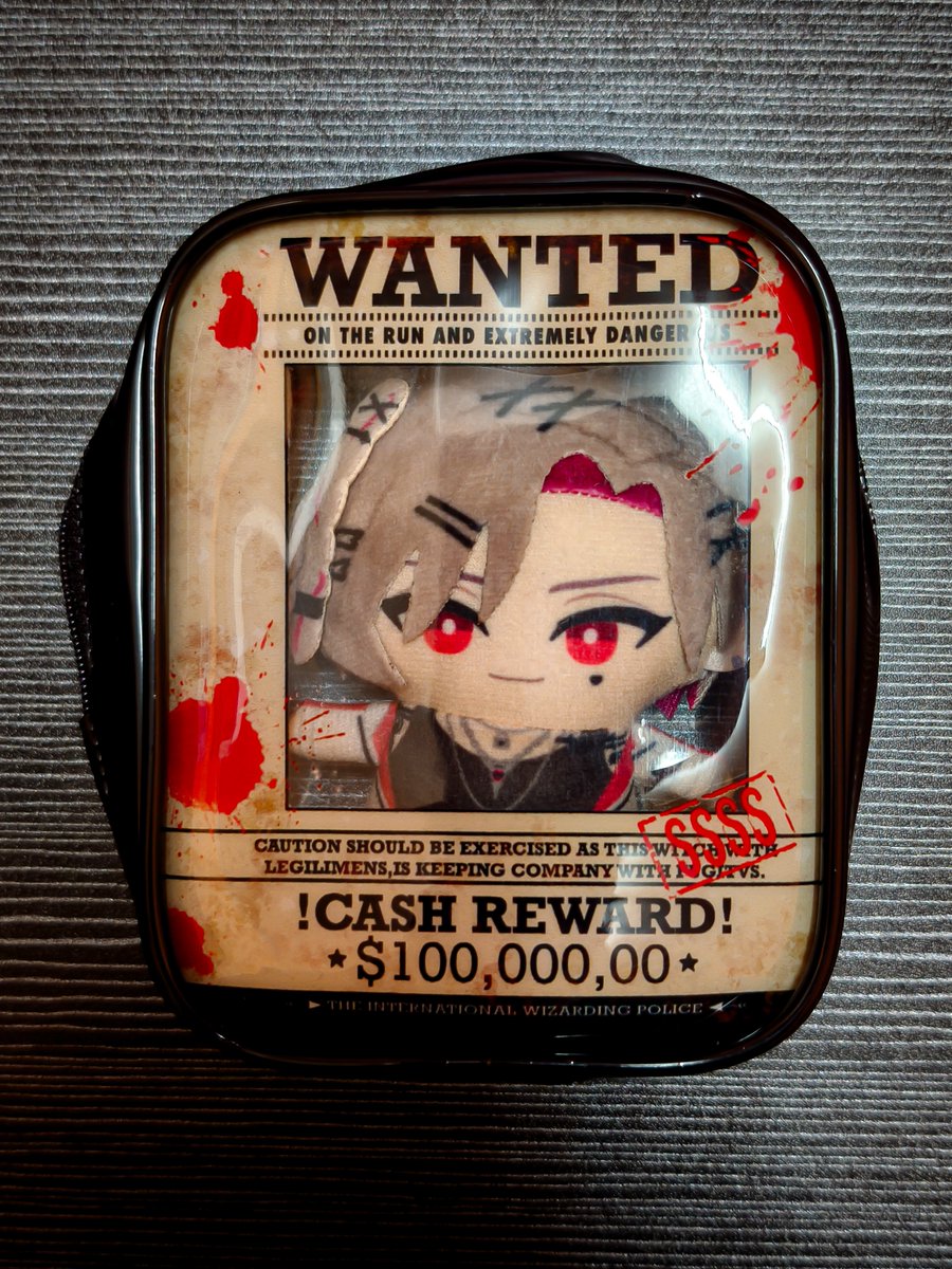 Reisea030405's tweet photo. Did u guys see any chibi wanted man like this /j 😂

(Hehe I bought this bag a few days ago it finally arrives today 😆🩷)
#ReviewMyLock https://t.co/A1pTWdYPkd