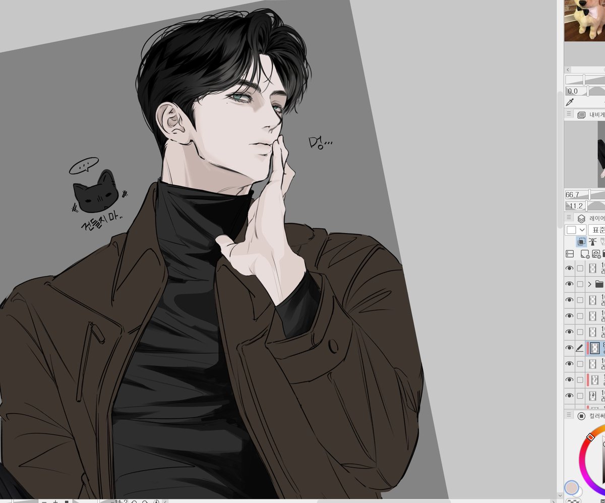 rykgas's tweet photo. 흑발 까칠 OC https://t.co/iSvdVbrrHF