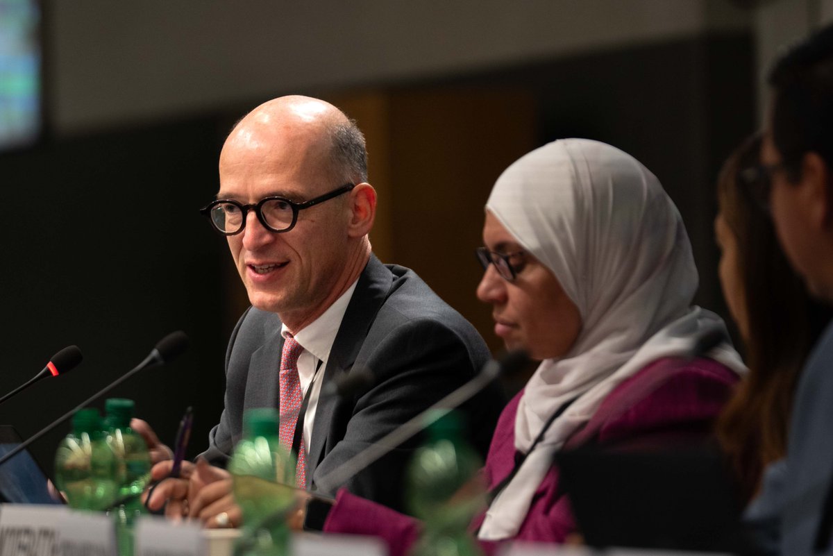 IGFMining's tweet photo. The plenary looked at the sustainability risks that arise at the exploration stage, from environmental impacts and community engagement to Indigenous rights and transparency.

Panelists discussed how governments and companies can build trust from the start. https://t.co/vCysXdx3AY