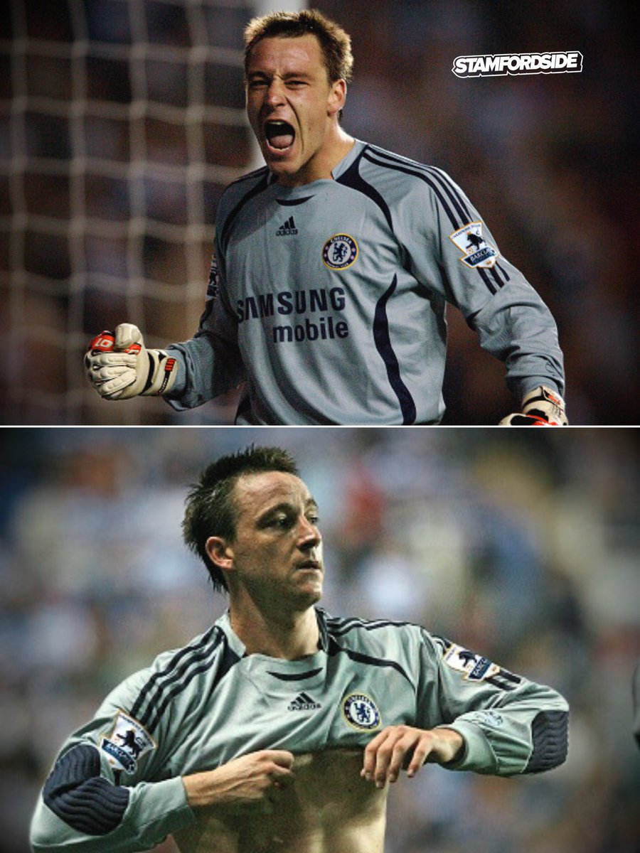 theStamfordside's tweet photo. ON THIS DAY: In 2006, John Terry had to step in as Chelsea’s goalkeeper after both Petr Čech and Carlo Cudicini suffered injuries against Reading. https://t.co/hixKfOiYTZ