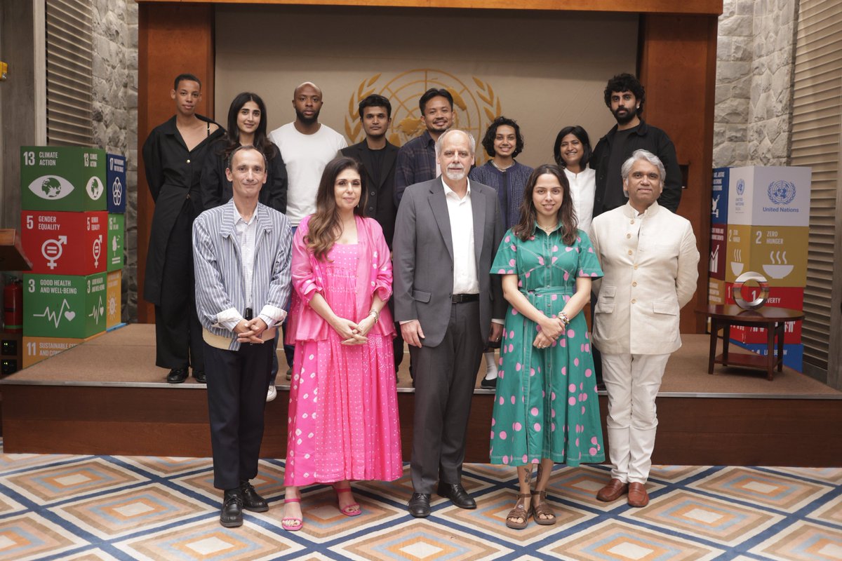 RIL_Updates's tweet photo. R|Elan™ Circular Design Challenge 2026 selects Margn as Winner and Yoshita 1967 as Runner Up at Finale Showcase at the Embassy of France in New Delhi

The 8th season culminates with a celebration of circular design, material innovation and emerging talent under the India France Year of Innovation 2026

New Delhi, 14 October 2026: R|Elan™ Circular Design Challenge, an initiative of Reliance Industries Limited, in partnership with the United Nations in India and Lakmē Fashion Week, celebrated its grand finale yesterday with a landmark showcase at the Embassy of France in India. The event brought together emerging designers, industry leaders, fashion experts and global stakeholders to celebrate the next generation of circular fashion talent. Held under the India–France Year of Innovation 2026, the finale marked the culmination of the initiative’s eighth season, which continues to champion circular innovation, material exploration and cross-cultural creative exchange.

Following a competitive selection process that began with over 220 applications globally, the 2026 edition brought together emerging designers from India and international markets, with finalists progressing through regional jury rounds, mentorship and industry engagements before presenting their collections to the Grand Jury in New Delhi. At the finale, Margn by Saurabh Maurya was named the Winner of the R|Elan™ Circular Design Challenge 2026, while Yoshita 1967 by Anil Padia was recognised as Runner-Up. The results celebrated two distinct approaches to circular fashion, highlighting the role of craftsmanship, material innovation and responsible design in shaping a more conscious future for the industry.

Margn, founded by Saurabh Maurya, presented an approach to contemporary fashion that brings together craftsmanship, material innovation and circularity. Through considered material choices and thoughtful construction, the collection explored the potential of circular design to inform modern aesthetics while encouraging more responsible approaches to fashion creation. Yoshita 1967, founded by Anil Padia, presented a collection rooted in cultural heritage, artisanal craftsmanship and contemporary design. Drawing on the designer’s cross-cultural perspective, the collection brought together traditional techniques and a modern design sensibility, highlighting the role of craftsmanship and material consciousness in shaping a more responsible fashion ecosystem. Together, the Winner and Runner-Up recognised the potential of emerging designers to advance circularity while preserving craftsmanship and exploring new possibilities for a more sustainable fashion industry.

The finale was evaluated by a distinguished jury comprising Stefan Priesner, UN Resident Coordinator in India; Serge Carreira, Head of Emerging Brands Initiative at the Fédération de la Haute Couture et de la Mode; Rochelle Pinto, Head of Editorial Content at Vogue India; Rajesh Pratap Singh, Founder and Creative Director of Pratap and Anaita Shroff Adajania, Fashion and Costume Stylist and Creative Director. Bringing together perspectives spanning fashion, luxury, media, design and sustainable development, the jury assessed the finalists on their creative vision, innovation, application of circular principles, material exploration, scalability, social impact, alignment with the UN Sustainable Development Goals and potential to contribute meaningfully to the future of fashion.

The 2026 edition marks an important milestone in the evolution of the R|Elan™ Circular Design Challenge, strengthening its role as a platform connecting emerging talent with global fashion ecosystems. Through its collaboration with the Embassy of France in India, , Institut Francais, the Fédération de la Haute Couture et de la Mode (FHCM), the United Nations in India and Lakmē Fashion Week, the initiative has created new avenues for international exchange, mentorship and industry access.