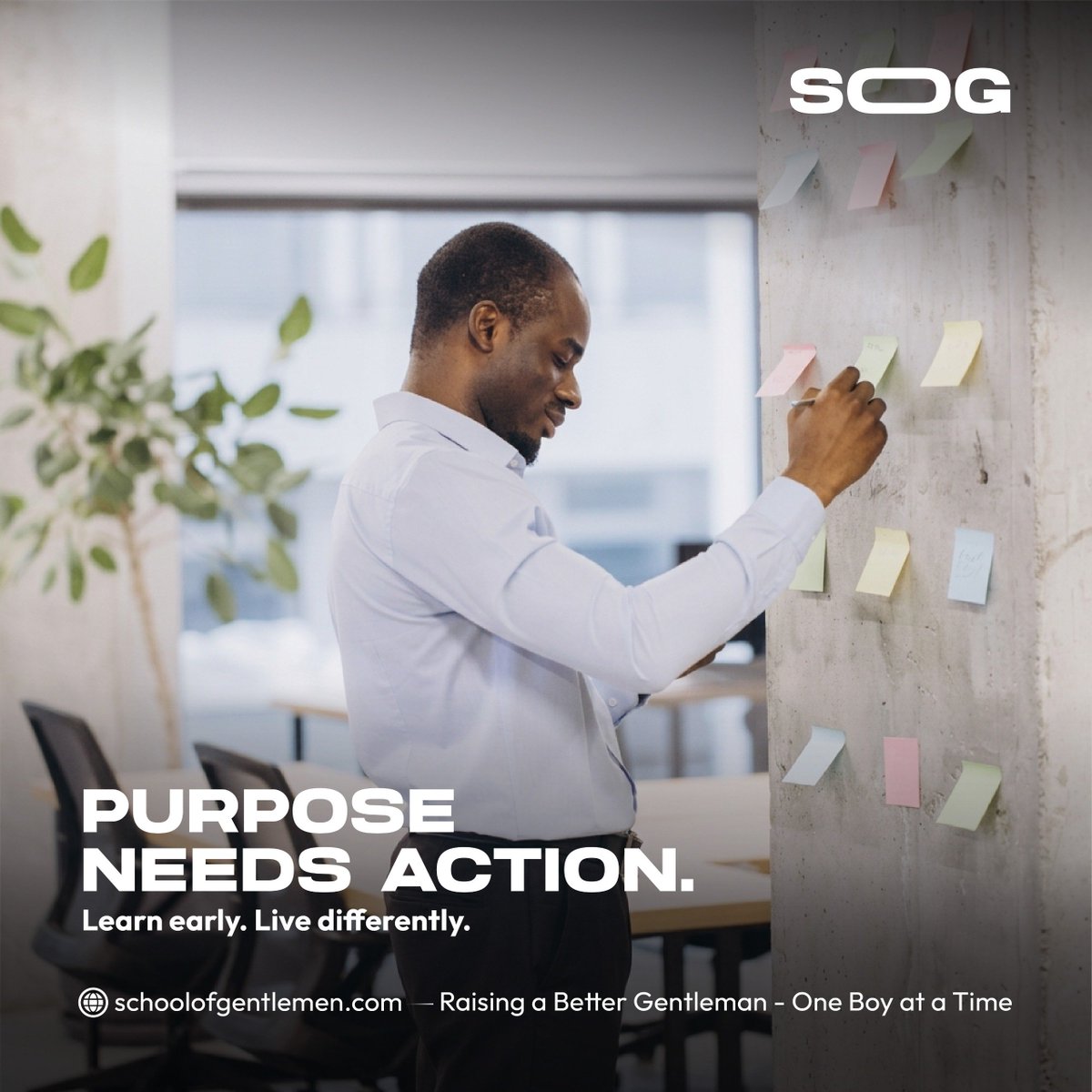 school_of_gents's tweet photo. Money needs discipline. Friendships need wisdom. Relationships need responsibility. Purpose needs action.

The lessons you learn early can shape the man you become.

#SchoolOfGentlemen #MensGrowth https://t.co/fC0jy9BGYP