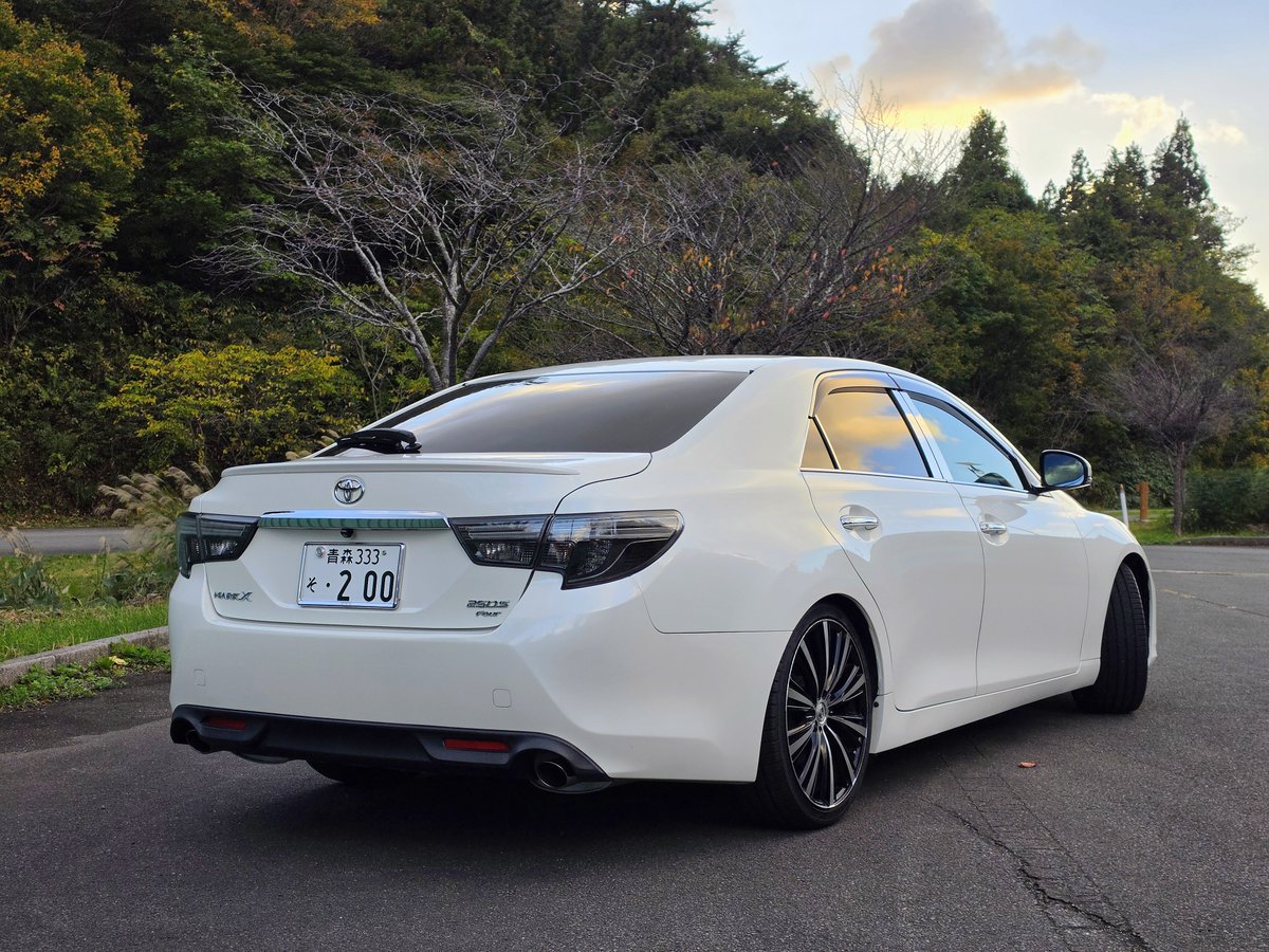 R1254Z34s's tweet photo. 【ご報告】
𝙈𝘼𝙍𝙆 𝙓 𝟮𝟱𝟬𝙎 𝙛𝙤𝙪𝙧納車されました！

ナンバーはアルテッツァと一緒で200番！
ホイールは好みじゃないから春まで買えたいね😏

マークX界隈の皆様宜しくお願いします。
アルテッツァで今まで仲良くしてくださった方々これからも仲良くしていただけると嬉しいです☺️ https://t.co/J8evMBKlXz