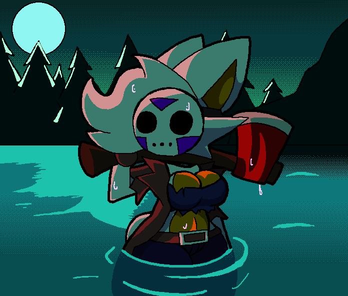 BurntToastBlaze's tweet photo. HalLOLween day 13: Slasher

(My apologies on the proportions, I am still testing the water on exaggeration, and I think I went too far here, at least I have the excuse of it just being a slasher movie parody)

#HalLOLween #Lolbit https://t.co/orchQcUiJp