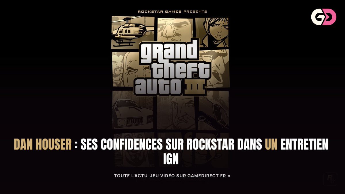 GameDirectFR's tweet photo. 🚨 Dan Houser : ses confidences sur Rockstar dans un entretien IGN

Dan Houser, cofondateur de Rockstar parti en 2020, raconte à IGN les coulisses de GTA, Bully et Max Payne 3.

https://t.co/STJ8DGfwGA

#JeuxVideo https://t.co/yqHoTkf5Fp