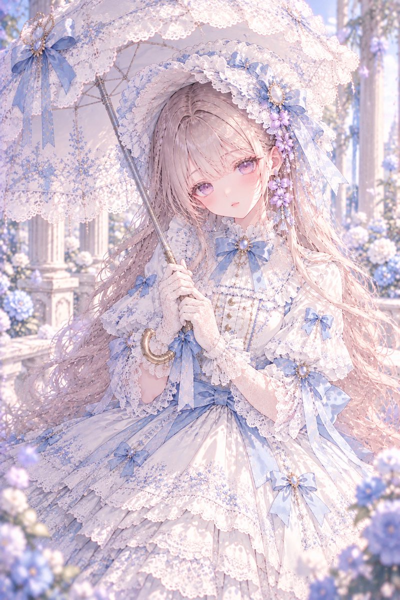 muu_lilac's tweet photo. 素敵なプロンプトお借りしました🥺うっっかわっっ💖💖💖 https://t.co/dTTgMFImLH