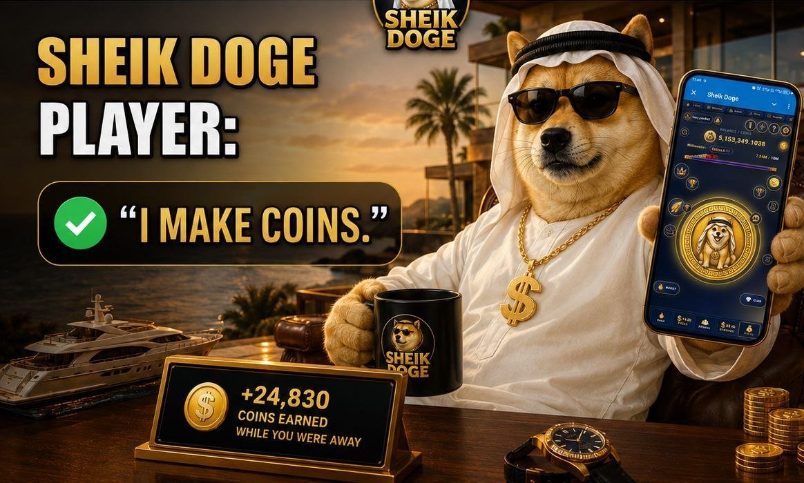 gemlover12's tweet photo. @y0lloo @SheikDoge is the ticker on #Solana. Accumulate as many coins as possible by playing it's mini game https://t.co/n7EGEcgjiY