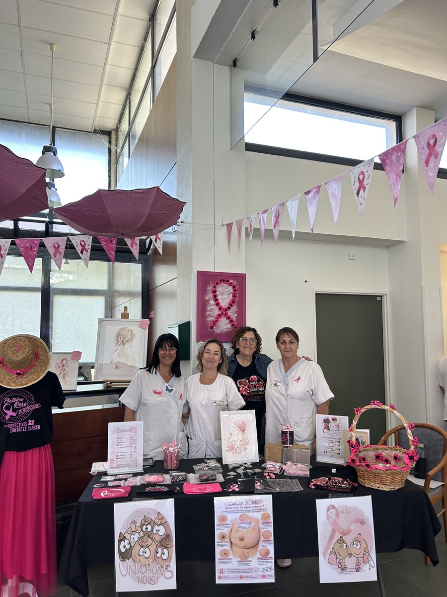CHMartigues's tweet photo. 🎀 Octobre Rose : le Centre de gérontologie du Vallon se mobilise !

À l’occasion d’Octobre Rose, le Centre de gérontologie du Vallon s’est mobilisé pour soutenir la campagne de sensibilisation au dépistage du cancer du sein. https://t.co/onx5hT78Uq