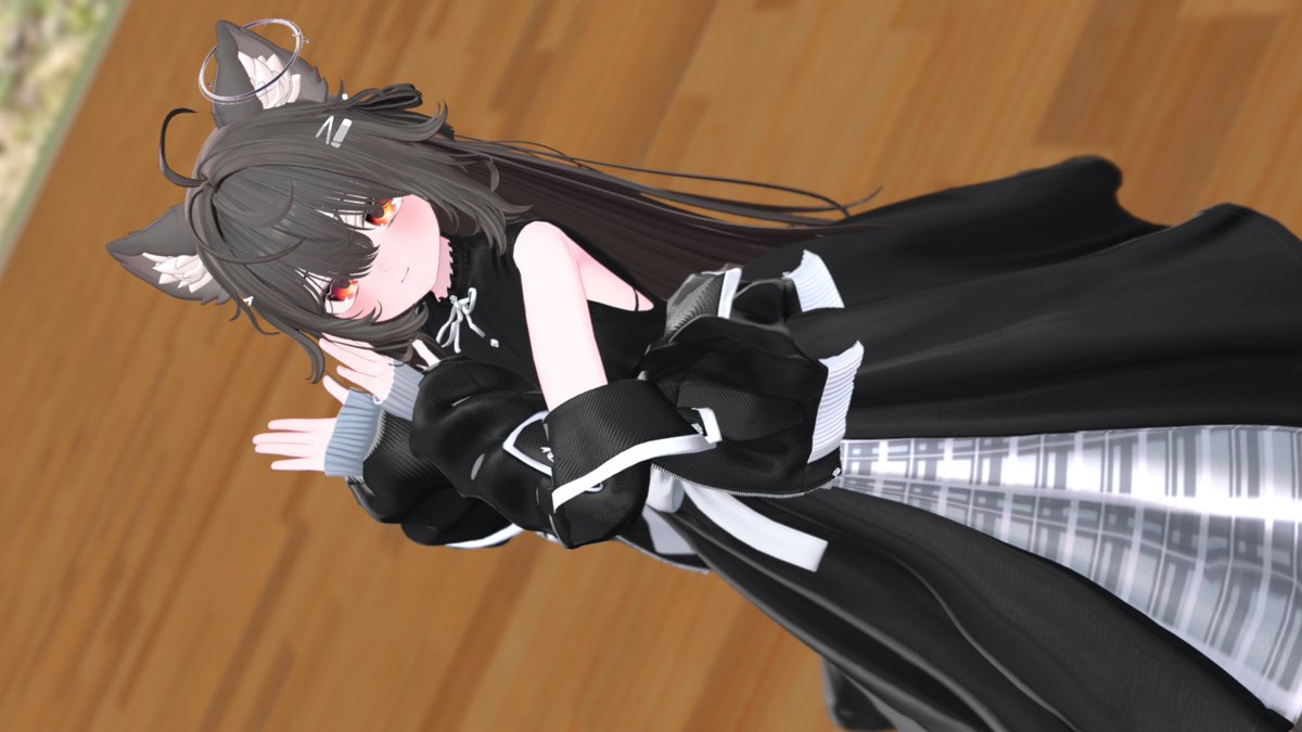 sui_VRC_'s tweet photo. #すいだんす　
緋咲ちゃん！ https://t.co/bgPHDG2UUM