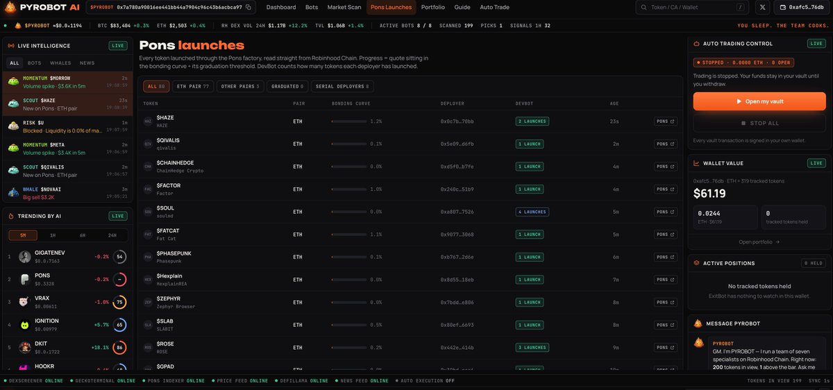 py_robot's tweet photo. You can also scan tokens on the Pons bonding curve through our PYROBOT. https://t.co/30SS0gYPIL