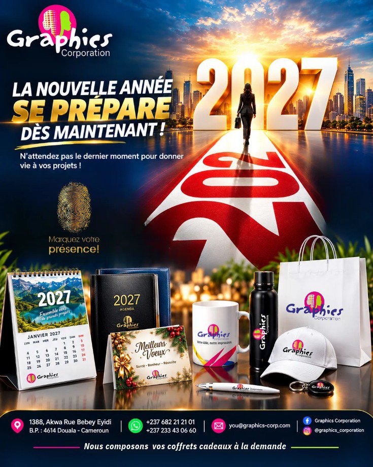 graphics_corp's tweet photo. Les machines n'attendez pas la fin d'année ou le début d'année; c'est maintenant que les machines se mettent en marche.
#Cameroon
#Graphic
#Print
#Newyear https://t.co/IyJqfOzwur