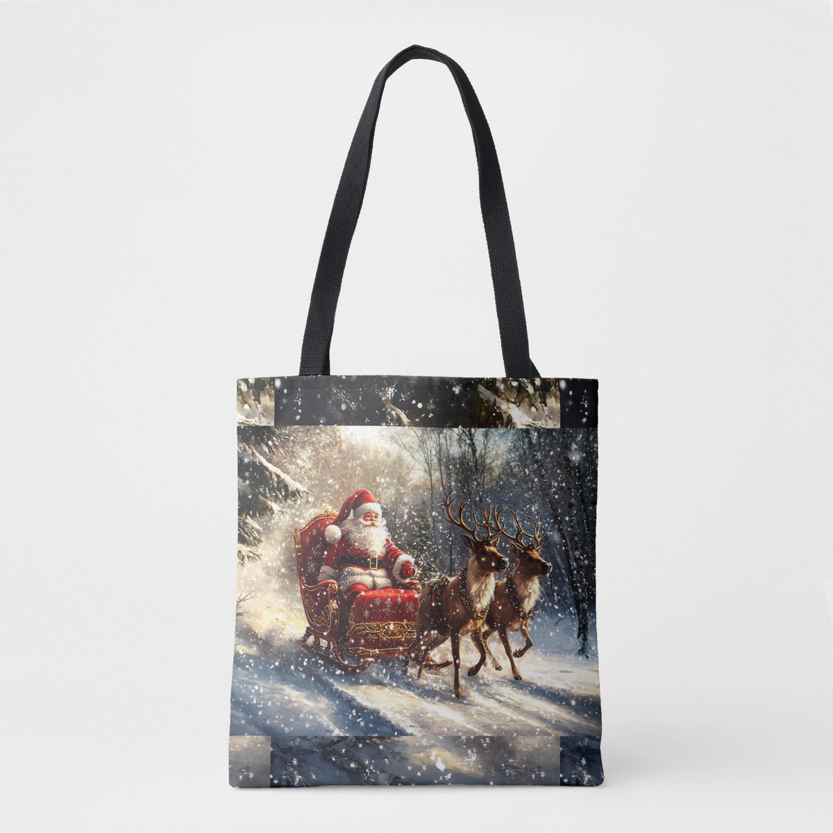 DianeAuriemma's tweet photo. Santa’s Sleigh Ride Christmas Tote Bag https://t.co/WydPhMCs6P via @zazzle 

#ChristmasTote
#SantaClaus 
#Reindeers  
#SnowBackground  
#SleighRide   
#ZazzleToteBag https://t.co/bqMUkdw3SE