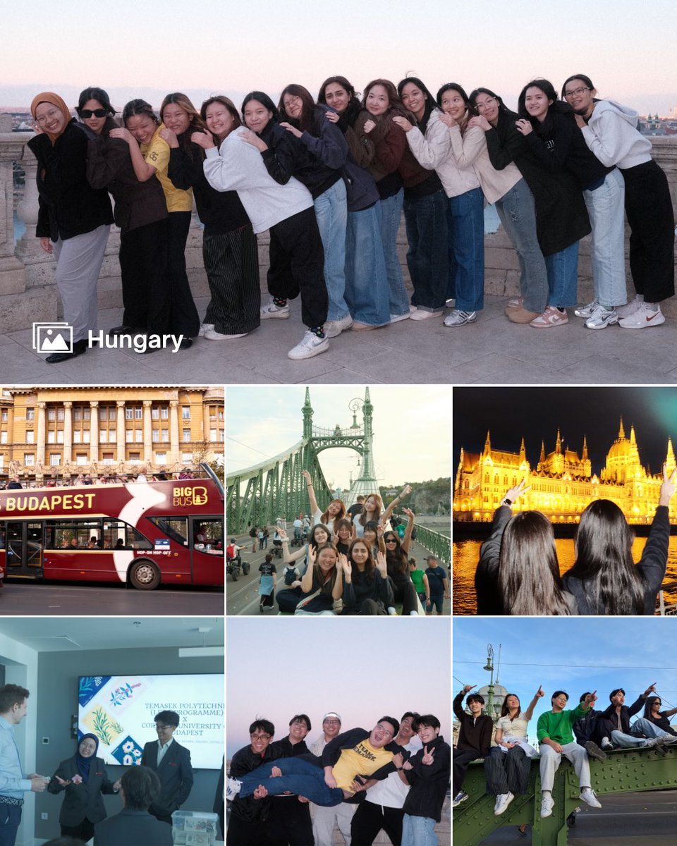 temasekpoly's tweet photo. Two countries, countless memories! 🌍✈️

Over two weeks, 20 students from the Temasek LEADership Programme explored Hungary and Poland as part of a Global Engagement Programme Study Trip! 👣💯

#temasekpoly #tpcreatingtomorrow #TemasekLEAD #GEPStudyTrip https://t.co/zeFZ2TlUTH