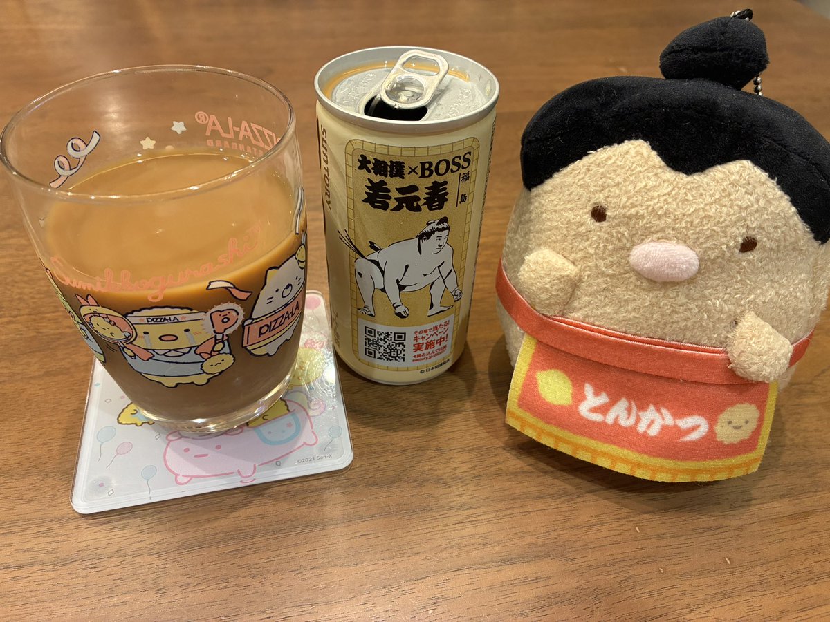 2017ayuko2017's tweet photo. こーひーたいむ☕️
大好きな若本春関ととんちゃん関☺️ https://t.co/WAhZ9lhIr9