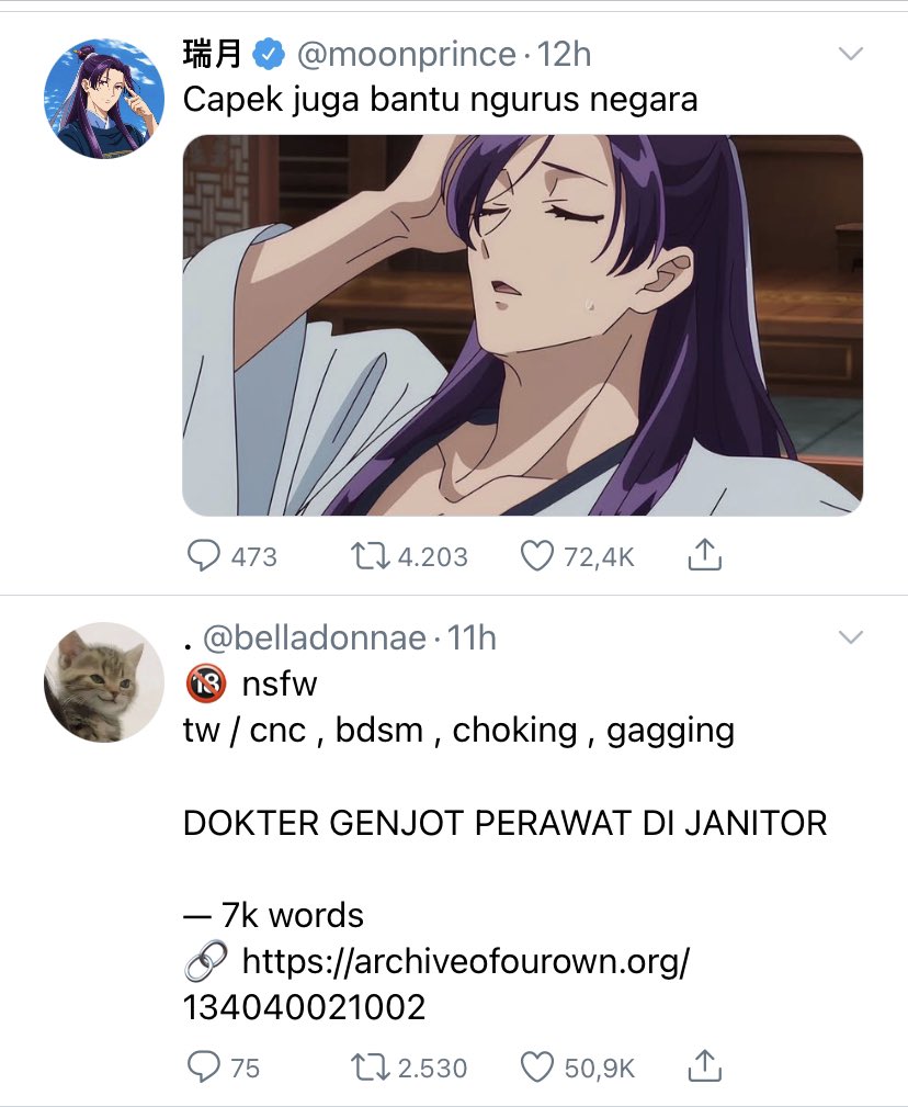 homurawife's tweet photo. Akun nulis bokep Maomao lewat TL Jinshi

Ketik 1 untuk dipraktekin https://t.co/RwFoxgd2Tq