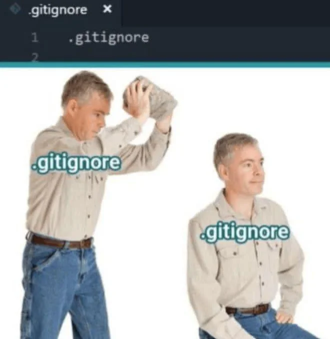 appwrite's tweet photo. average gitignore experience https://t.co/p6lE28KTgO