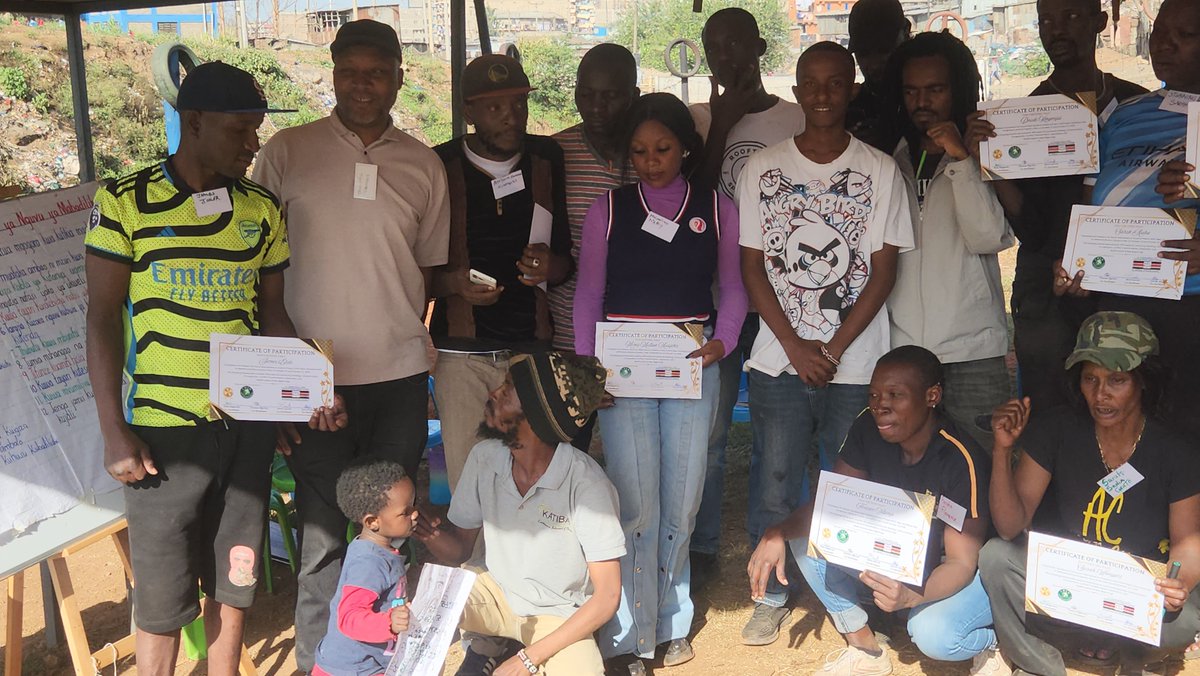 MathareSJustice's tweet photo. @WaigumoNjoki Participants were also issued with Certificate of Participation https://t.co/FztkPqKEx3