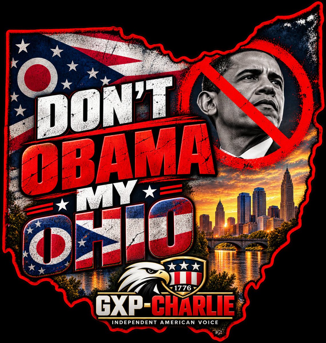 GXP_Charlie79's tweet photo. Barry will be coming to Ohio later this October to try and convince you why Democrats will be better for Ohio.
But we all know, THEY WILL NOT Be Better For OHIO‼️ VOTE RED‼️
#VoteRed #Ohio #dontbefooled https://t.co/D4HZdKu5YD