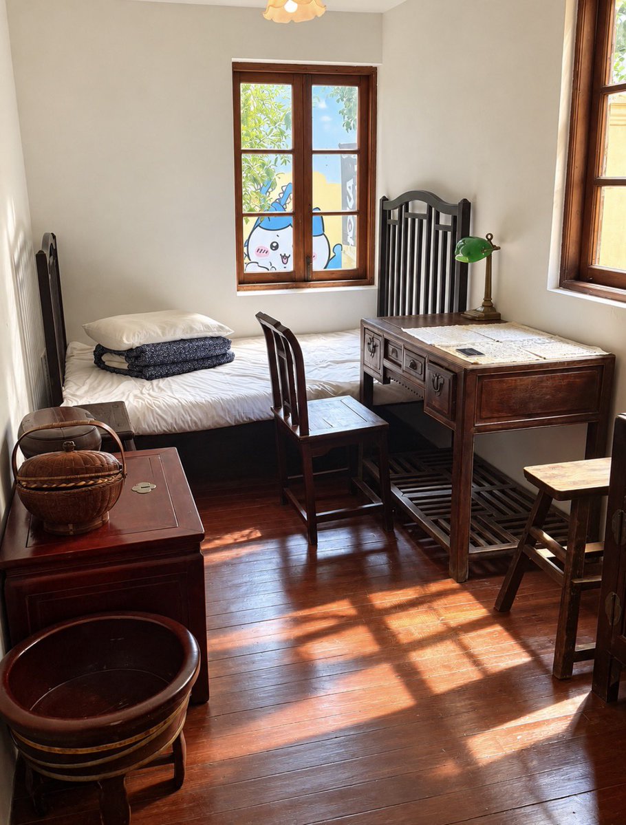 yukke_SAKE's tweet photo. 毛沢東がかつて住んでいた部屋から見える景色ハチワレなんだけどww https://t.co/FymYRwLm9i