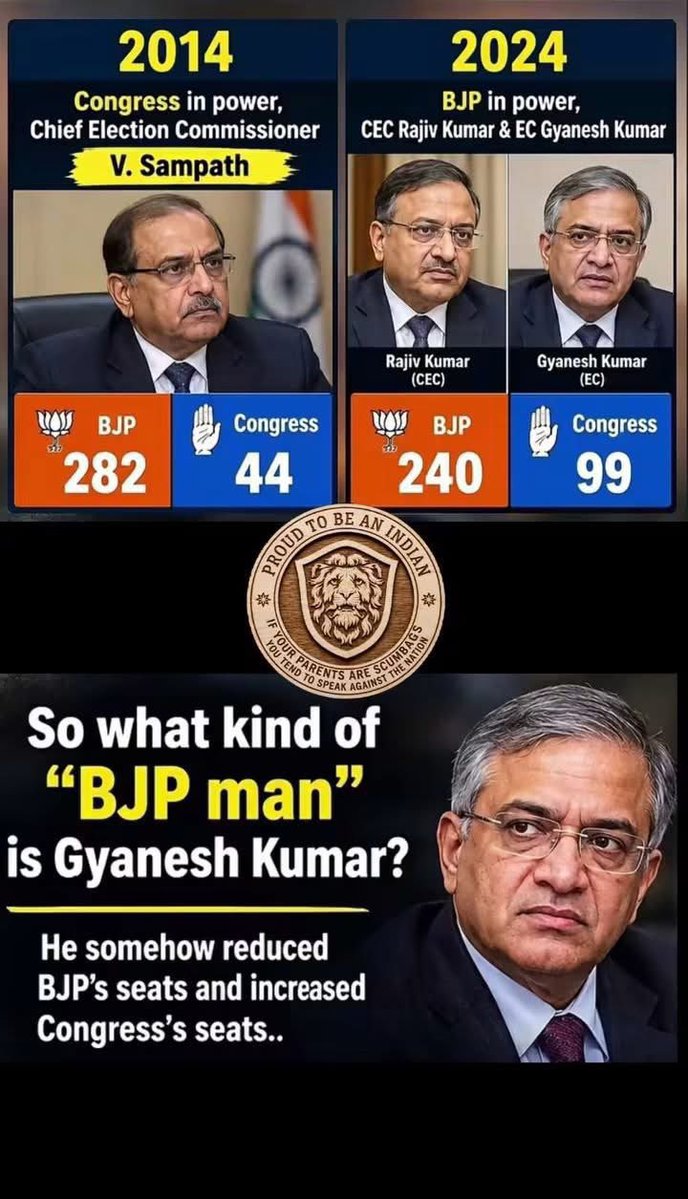 rama_pullarao's tweet photo. @REAL___HINDUVT I support the genius  Sri Gyanesh Kumar ji. 👍👍👍 https://t.co/vY1EXAmSCW