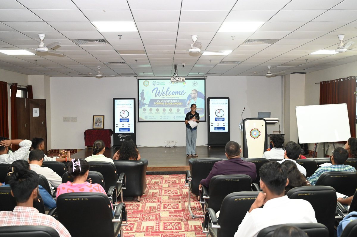 InnovationHubUP's tweet photo. Successfully Concluded: Do Unicorns Need Formal Black Shoes?

Heartfelt thanks to Mr. Aditya Awasthi, participants, and the entire team!

#InnovationHubUP #AKTU #ProfessionalDevelopment #Leadership https://t.co/mjTRUvL3ro