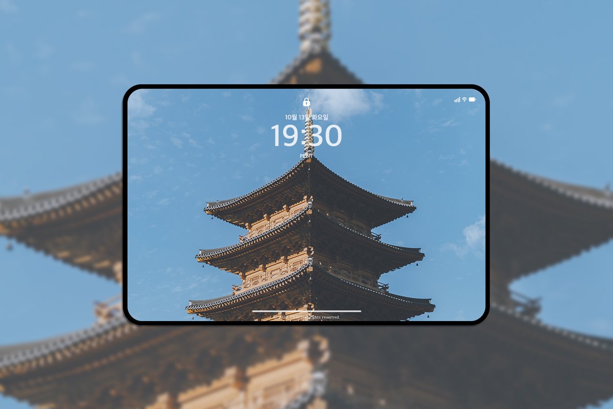 _pebit_'s tweet photo. 🇰🇷 목탑의 미학 (5종)

아이패드 배경화면(ipad wallpaper) 공유 

✔️ 태블릿 / 아이패드 / 데스크탑 사용 가능
✔️ 무료배포기간 : ~ 10/15 6:00pm

사용료는 응원의 알티와 마음🤍

🔗 https://t.co/8NOu3EU0iu 
🔗 https://t.co/GYLhKwPVL0 
🔗 https://t.co/4oBRp3k2ql https://t.co/ALgBUCzubk