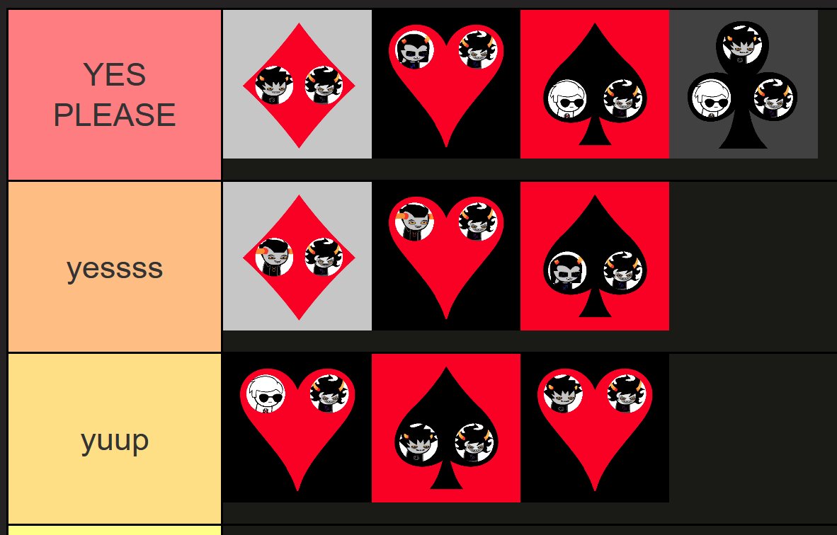 terrifiedsalt's tweet photo. gamzee ships that i like https://t.co/akEKrafJiu