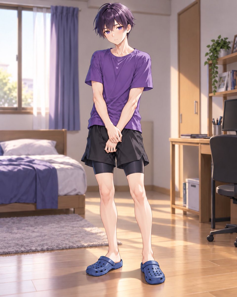 Boy_Knight_R18's tweet photo. 今のリアルな私の服装を再現してみた。
刺され。スパッツフェチに刺され。 https://t.co/LbZmOrWnMe