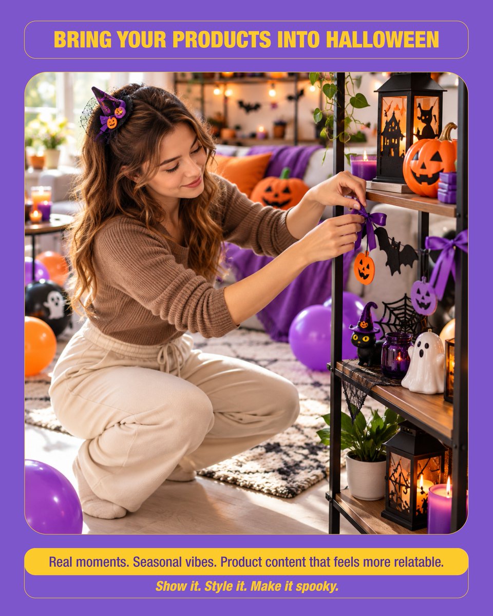 german_drop's tweet photo. 🎃 Give your products a spooky-season makeover! 👻
No new products needed—just a fresh scene, a creative twist, or a little Halloween magic. ✨
Here are 3 ways to make your products stand out this Halloween! Let's take a look!

#GermanDrop #Halloween #Dropshipping #HOLLOWEENTIPS https://t.co/xEiZfvWvhz