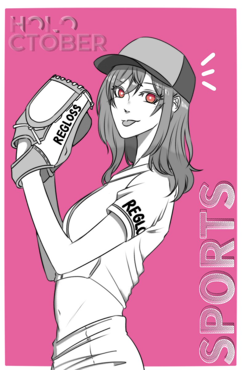 Em_rynn's tweet photo. Day 14: Sports 

#holoctober #ririkart https://t.co/X6hQPVCiZ1