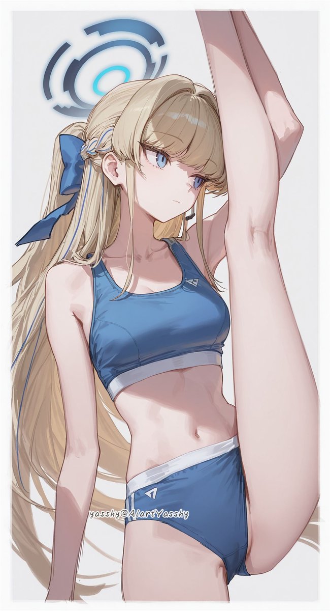 AiartYasshy's tweet photo. ブルアカ スポブラ トキさん❣ https://t.co/GVOc1gwf2X