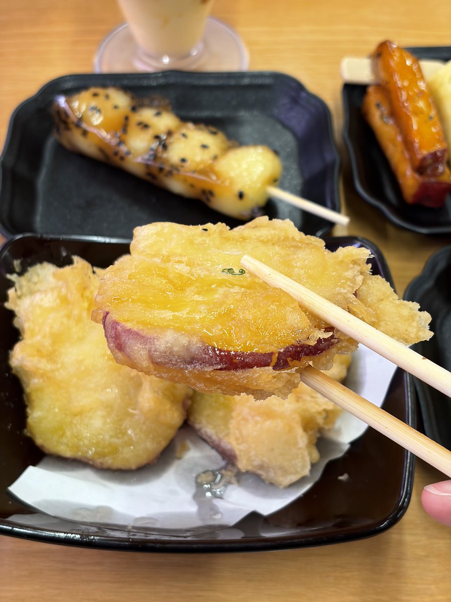 nemune_99's tweet photo. スシローのおいもフェス🍠 https://t.co/P8IS2giCxP