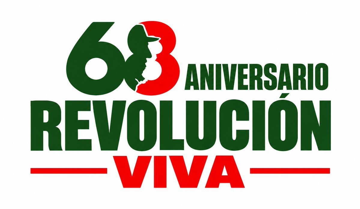 Defensadgsltu's tweet photo. #RevoluciónViva #CubaEstáFirme
REVOLUCIÓN VIVA no es solo una consigna, es la continuidad de un proyecto colectivo que nació el 1 de enero de 1959. Sus principios de soberanía, solidaridad y justicia social siguen vigentes. https://t.co/sWmoW179hI