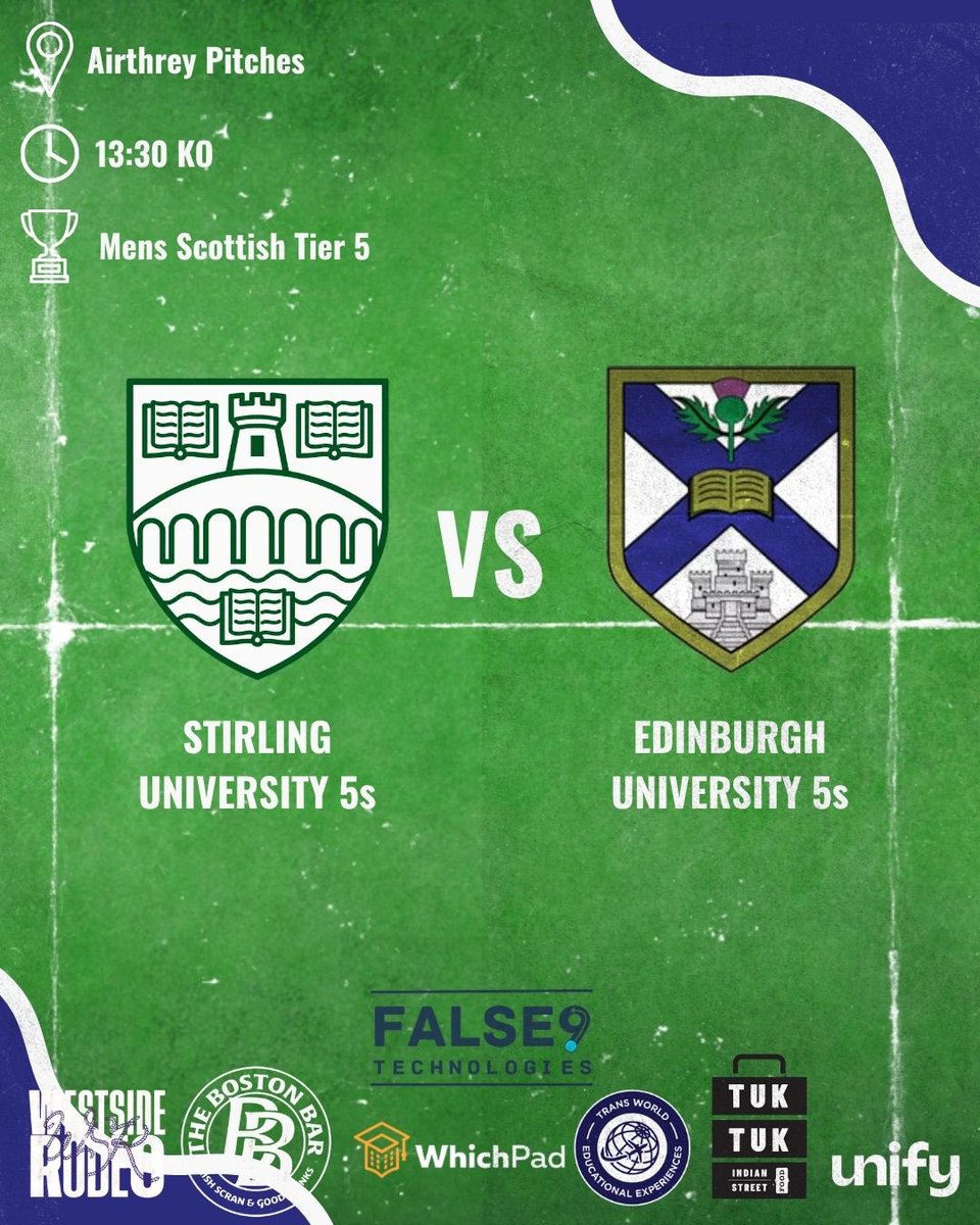 EdinburghUniAFC's tweet photo. 3 Teams in action today, best of luck to all🙌

#OCOL💚💙 https://t.co/JAi0gfbGKq