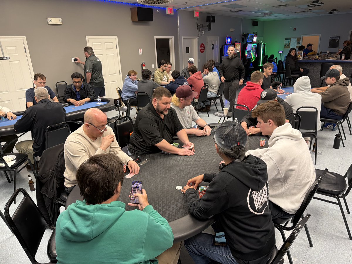 CCGpoker's tweet photo. Charity poker TODAY, Wed Oct 14:
📍 Wheaton Elks Lodge
🏆 4pm $120 BONUS DEEPSTACK — 40K max, 20-min levels, late reg til 6pm
💸 $1-2 NLH cash 4pm • $1-2-5 ROE 8pm
📲 Text 630-901-9797 to save a seat
#ccgpoker #poker https://t.co/wmyygPZB0k
