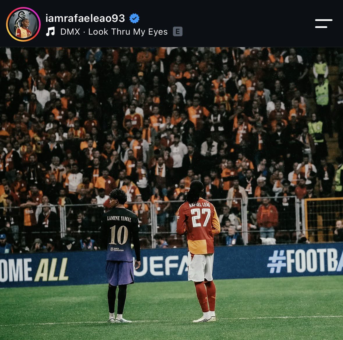 jagnix2's tweet photo. moi j’avais plus vu ce traitement depuis Leo Messi mais on en fait trop quand on dit que Lamine est une légende du foot à 19 ans apparement https://t.co/kuOObVzJga