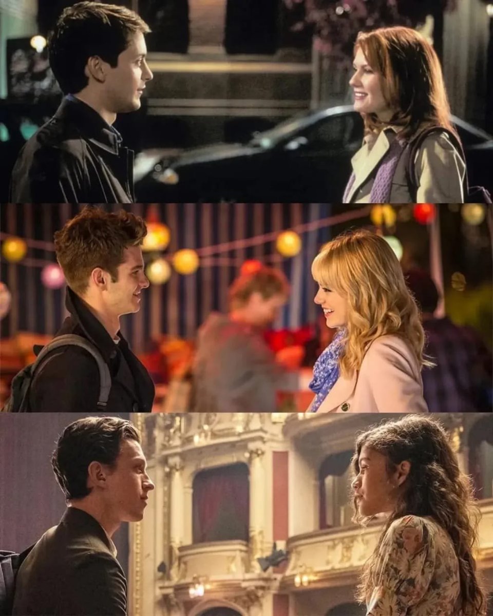 cinefandomtv's tweet photo. Which Spiderman couple have the best chemistry? https://t.co/cUPNDc5koG