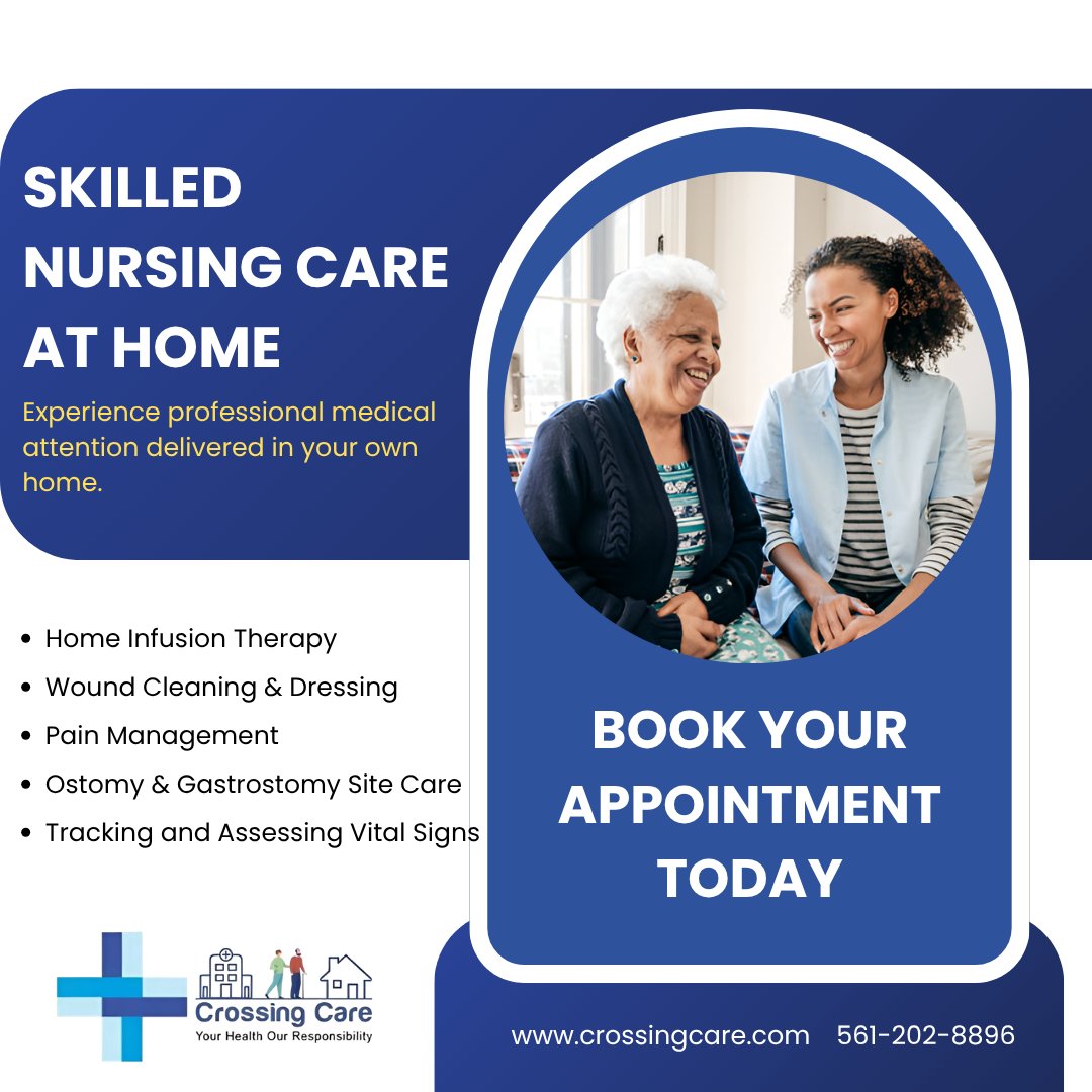 crossing_care's tweet photo. Crossing Care provides skilled nursing services tailored to support your recovery, comfort, and everyday well-being.

📞 Call us today: (561) 202-8896

🌐 https://t.co/NGti8EJt4r

#crossingcare #skillednursingcare #homenursingcare #homehealthcare #nursingservices #woundcare https://t.co/CixpunhfTL