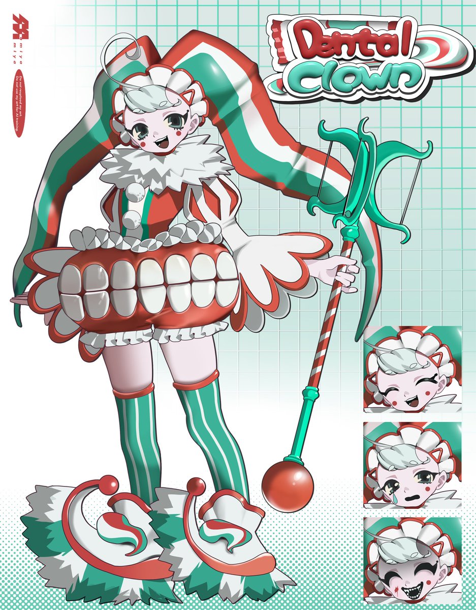 miyamamim's tweet photo. OC 🦷🤡 https://t.co/UoSOOJWtlz